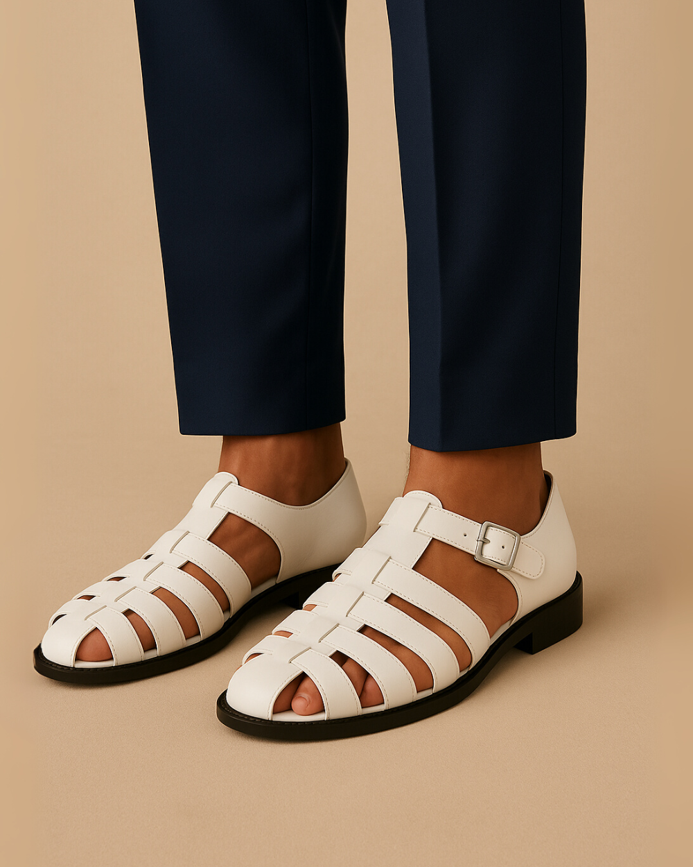Swen - Skórzane Buty Antypoślizgowe