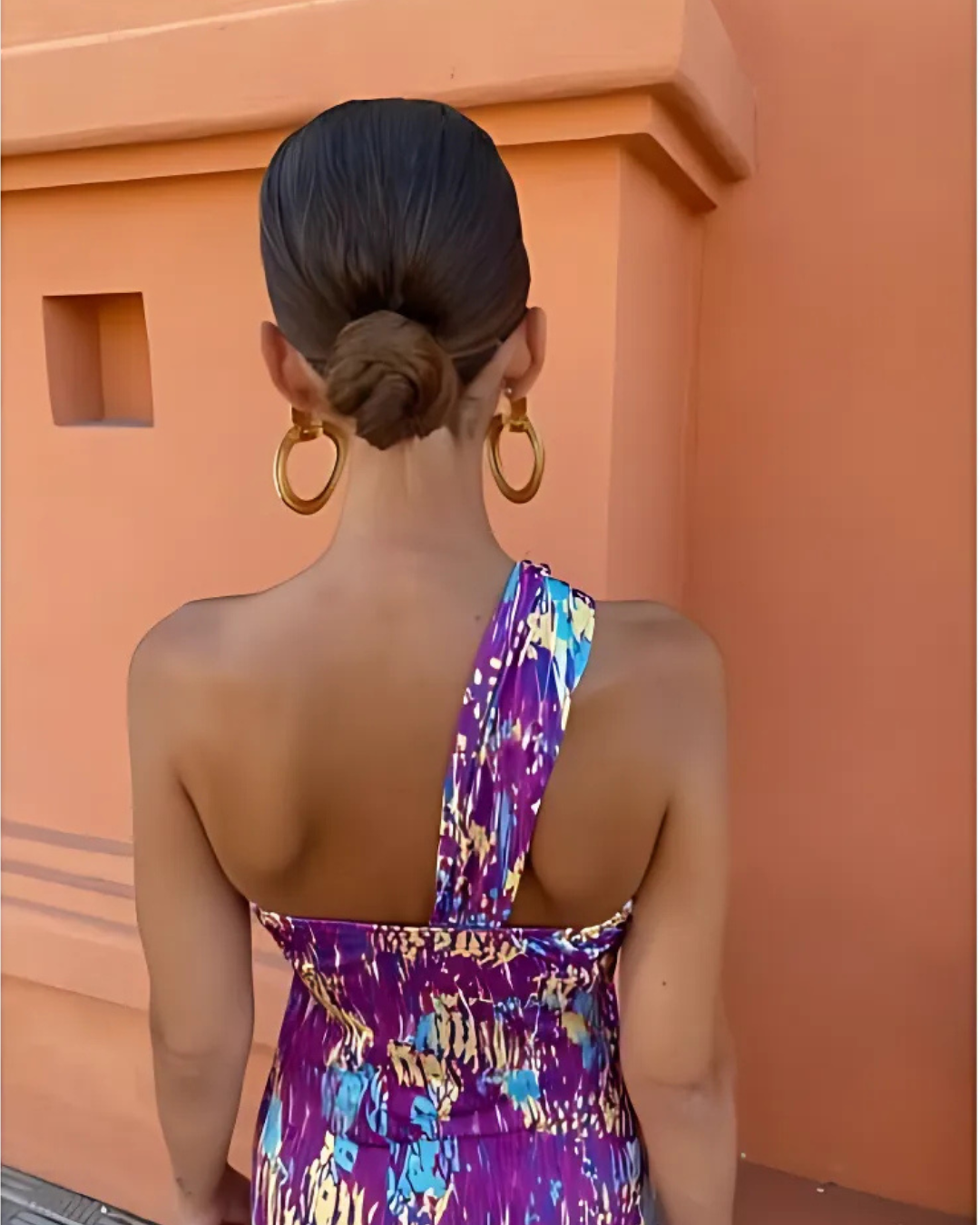 Svetlena – Elegancka Suknia Maxi Z Jednym Ramiączkiem