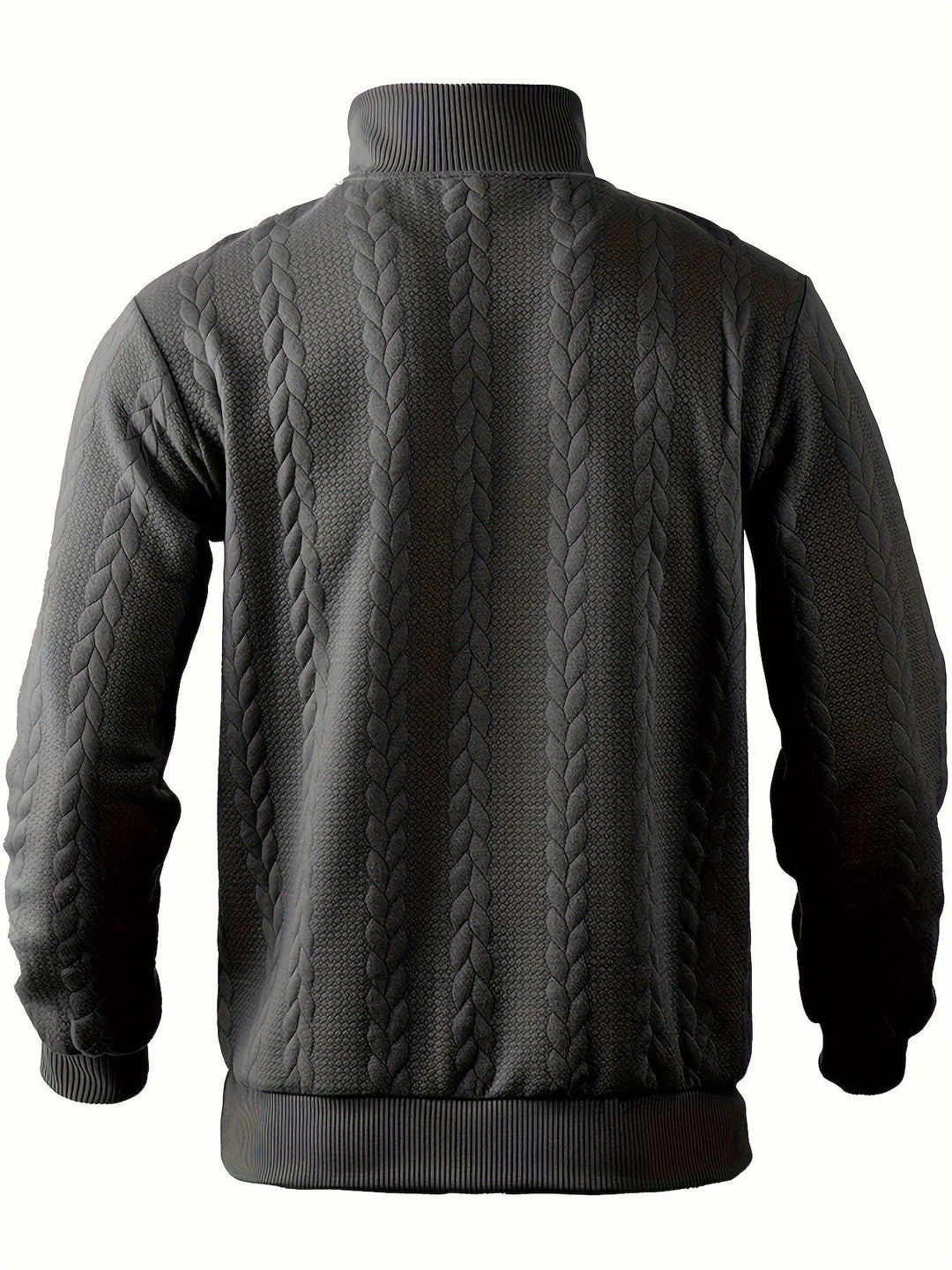 Caleb – Sweter z Zamkiem w Stylu Vintage