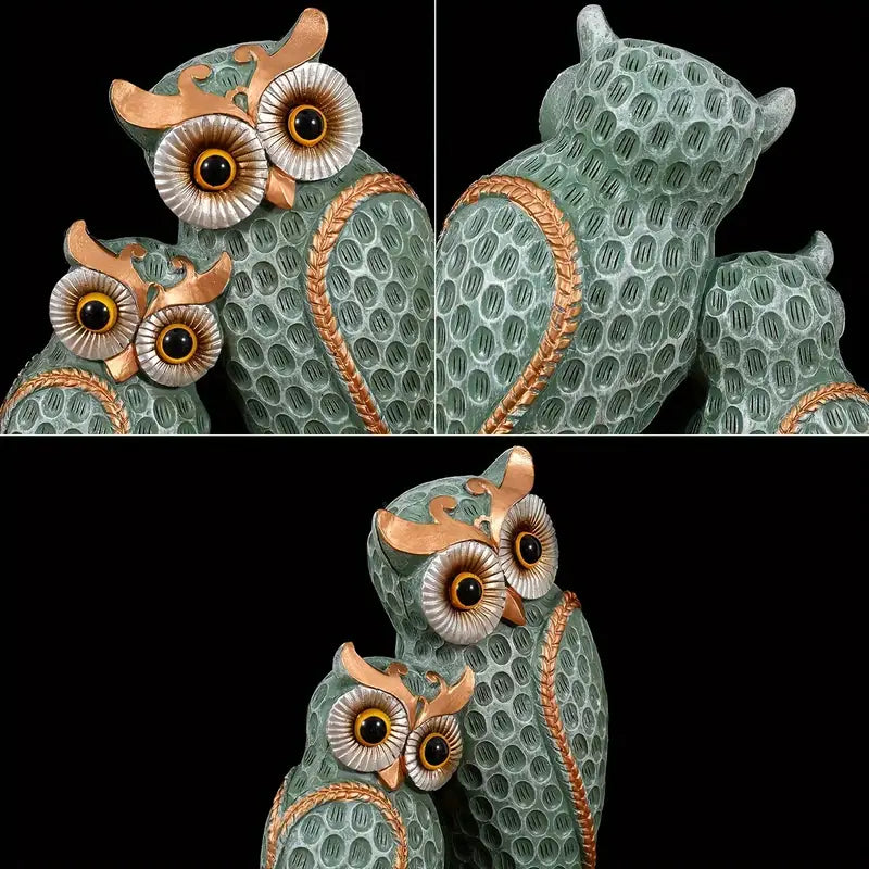 EchoOwlet – Nowoczesna Figurka Rodziny Sów