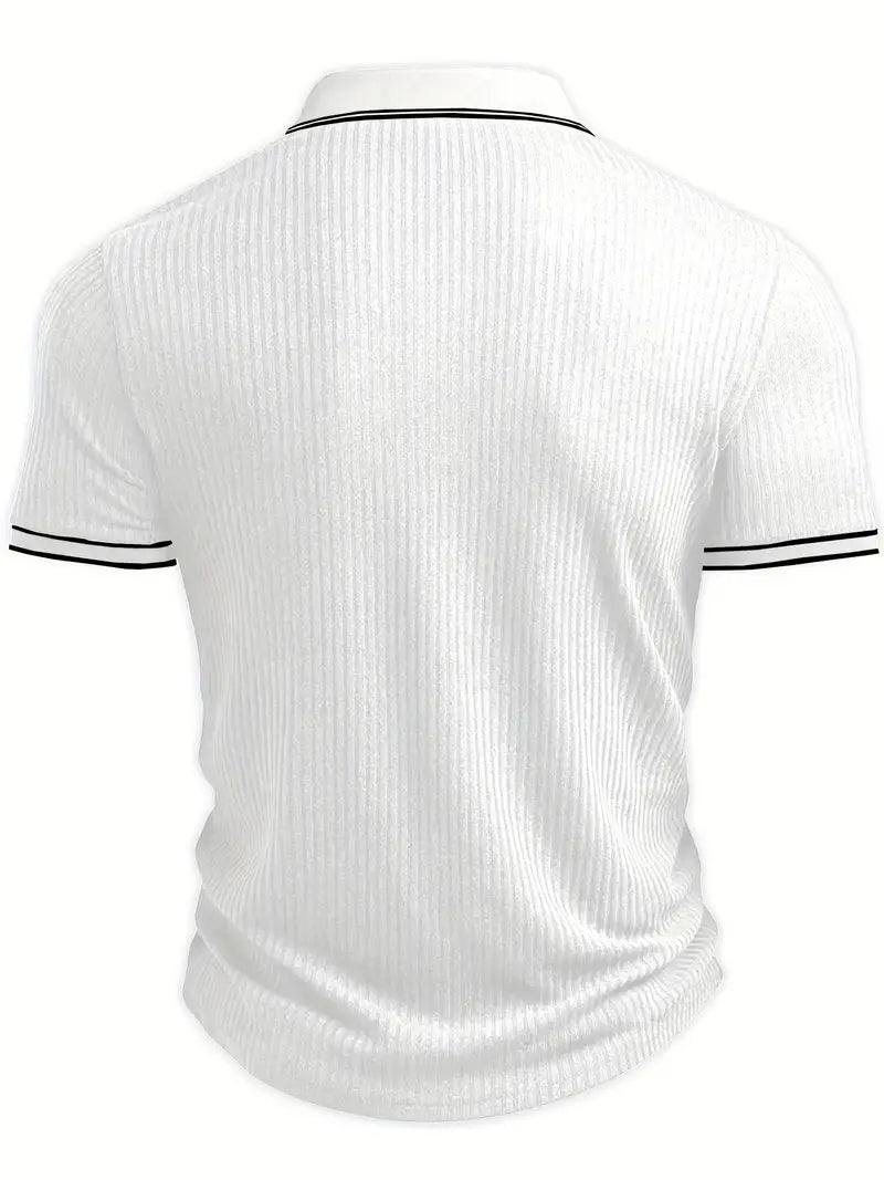 Orestis - Elegancka Koszulka Polo Z Krótkim Rękawem