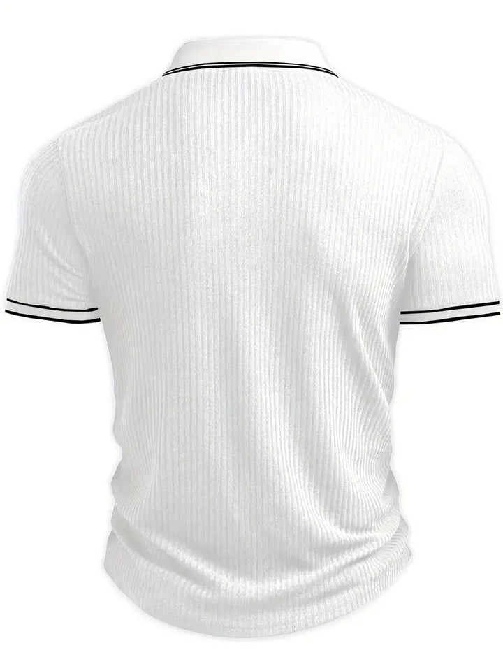 Orestis - Elegancka Koszulka Polo Z Krótkim Rękawem