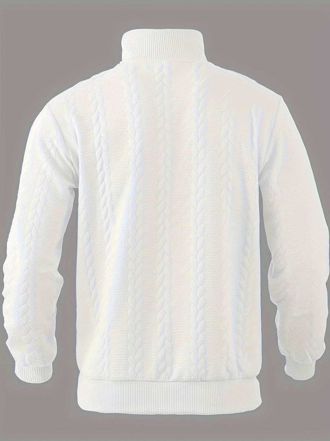 Caleb – Sweter z Zamkiem w Stylu Vintage