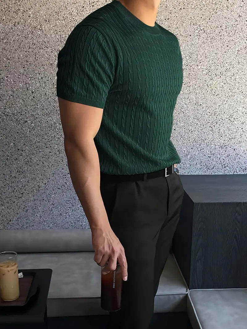 Kiril - Elegancki Sweter Z Dzianiny