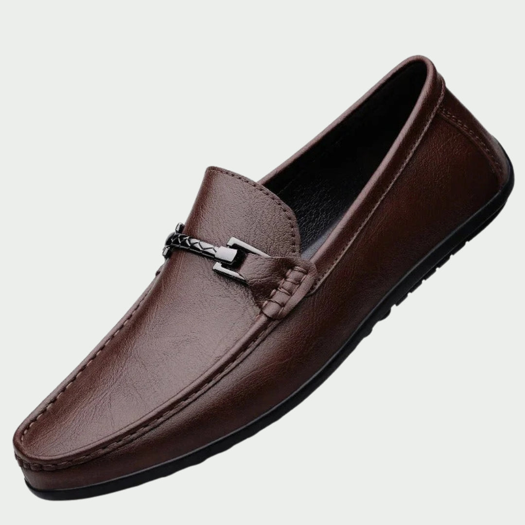 Albert - Loafersy z Prawdziwej Skóry