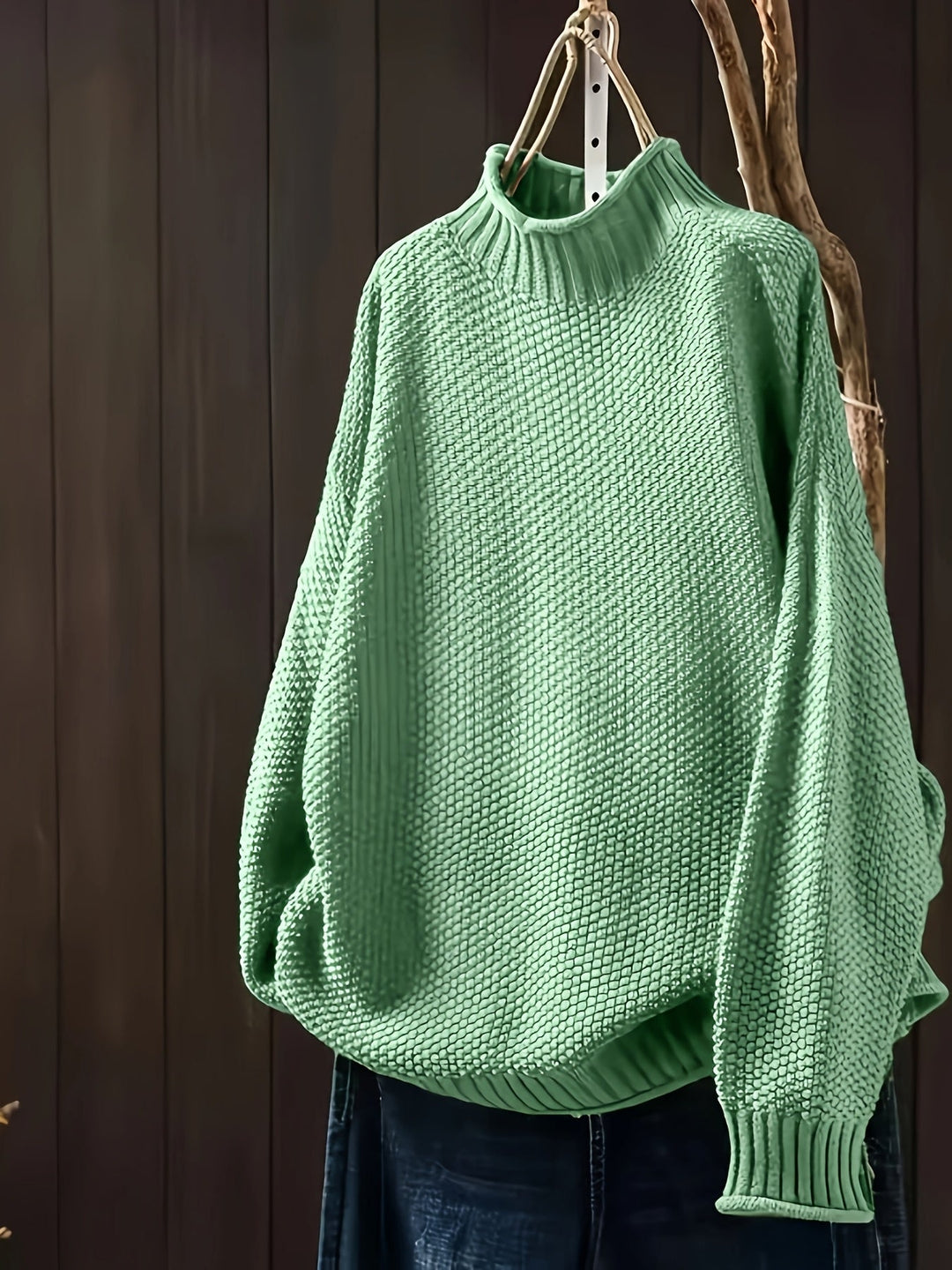 Pippa – Sweter z Długim Rękawem Na Zimę