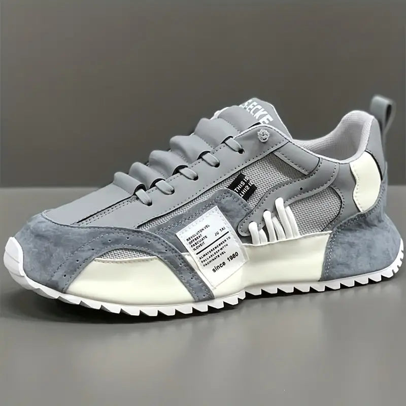 Louie - Retro Sneakersy z Grubą Podeszwą
