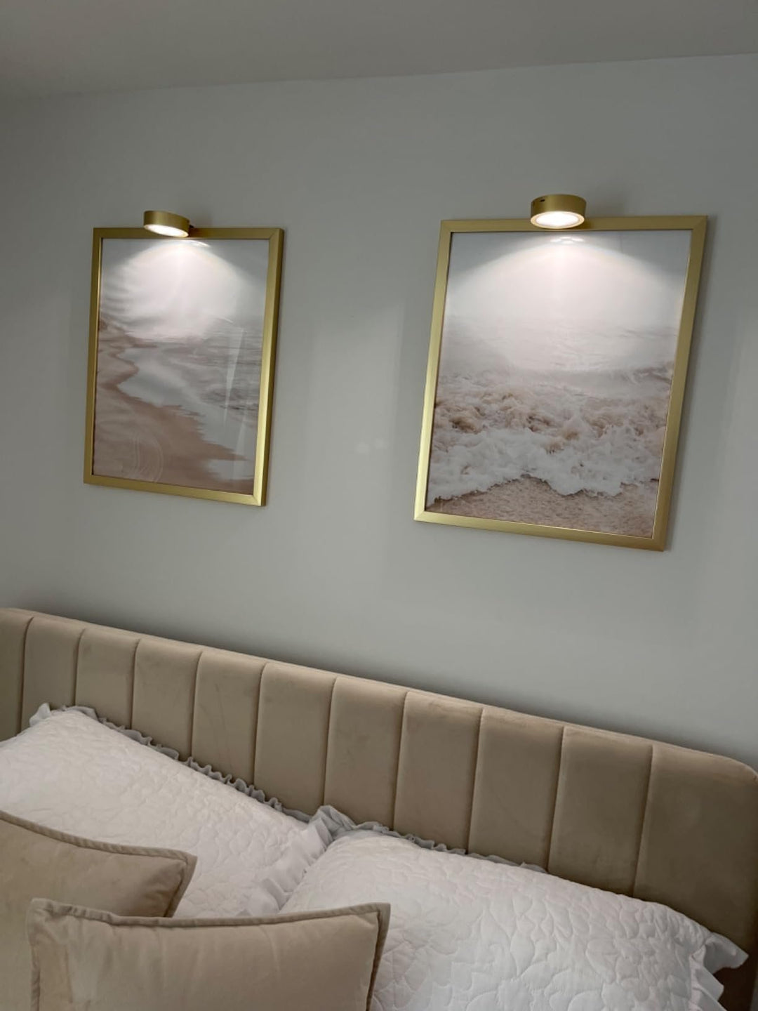GlowFrame – Magnetyczna Lampa do Obrazów z 13 Trybami Swiecenia (Zestaw 3 Sztuki)