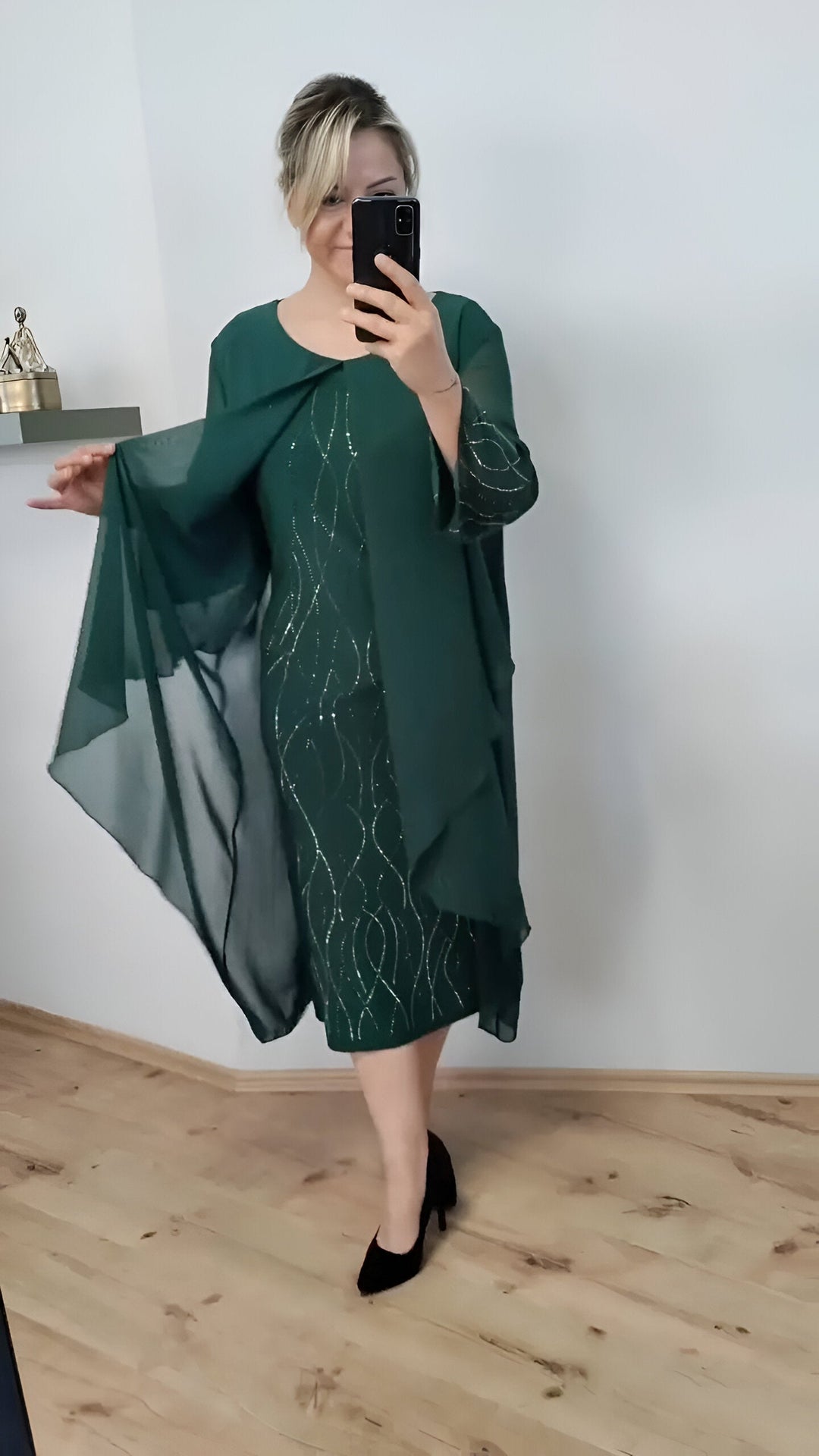 Nienke – elegancka sukienka kopertowa