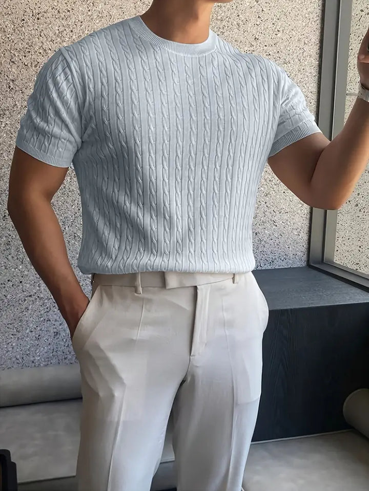 Kiril - Elegancki Sweter Z Dzianiny