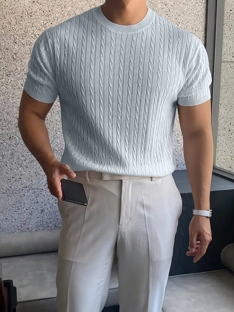 Kiril - Elegancki Sweter Z Dzianiny