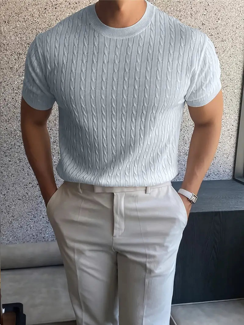 Kiril - Elegancki Sweter Z Dzianiny