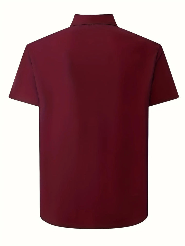 Ezra – Elegancka Koszula o Dopasowanym Kroju z Guzikami