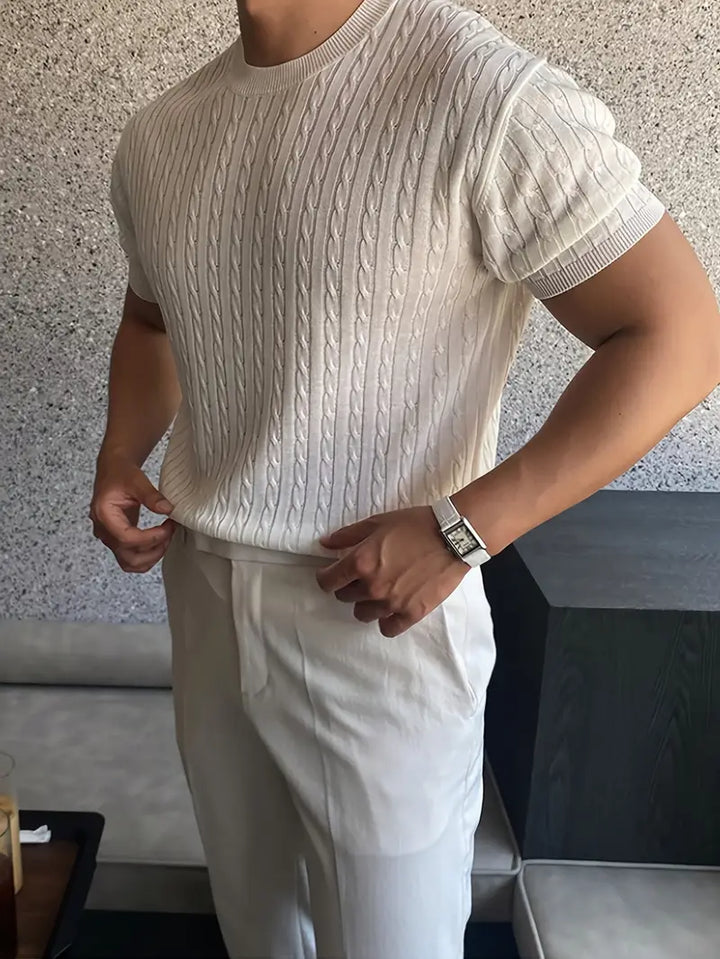 Kiril - Elegancki Sweter Z Dzianiny
