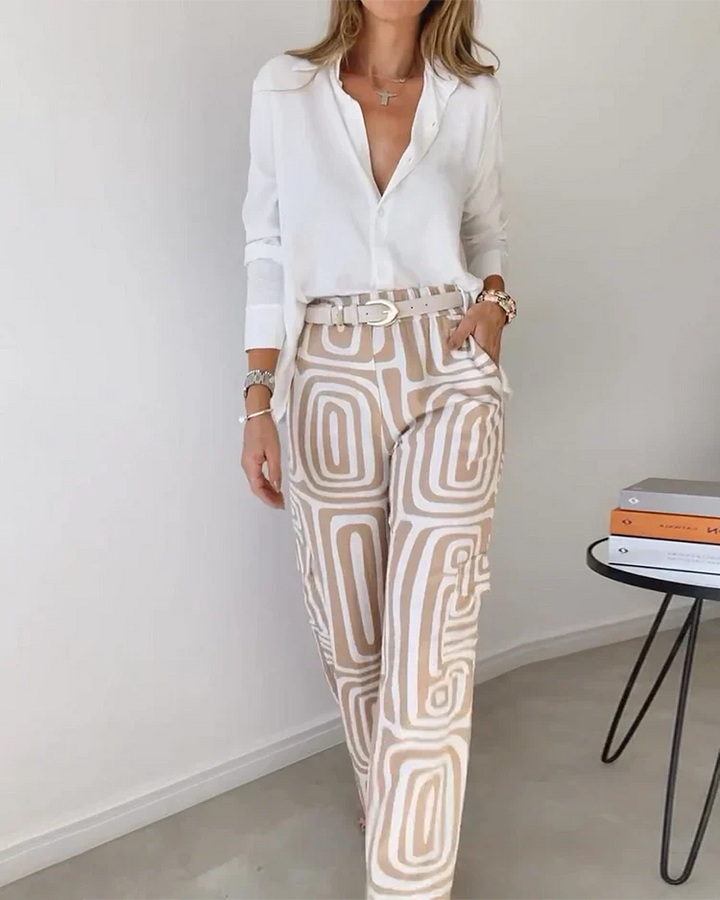 Goldya – Stylowy Dwuczęściowy Zestaw