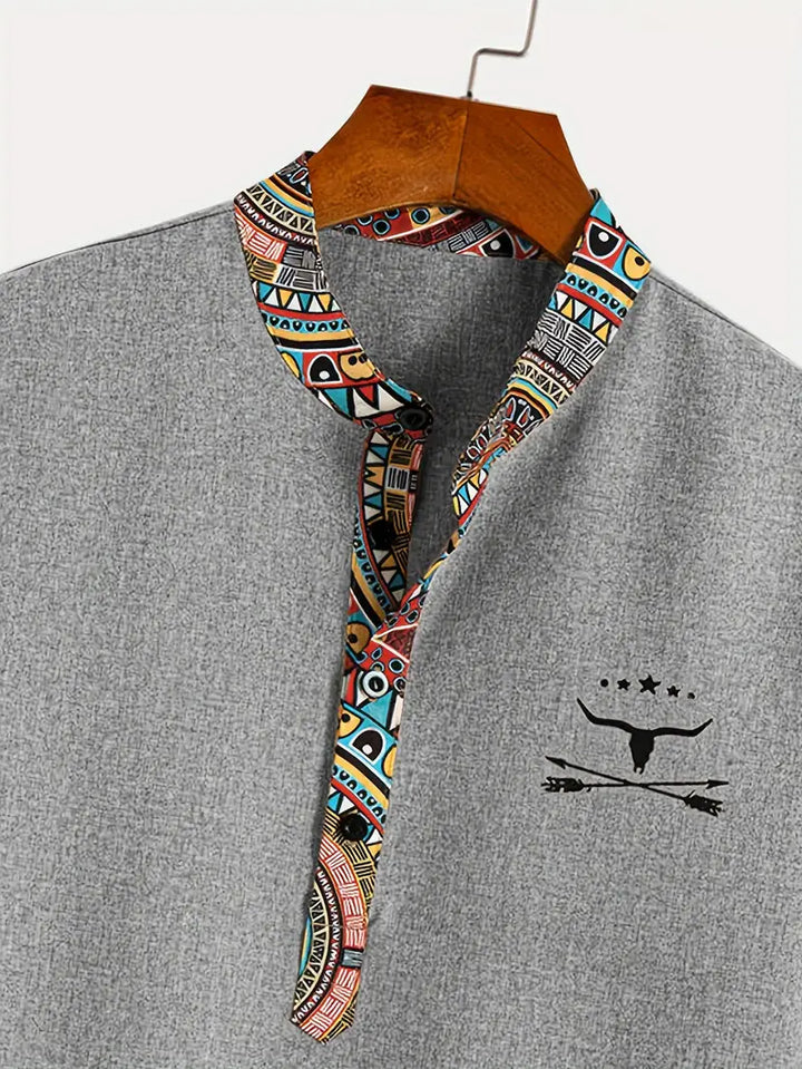 Murat - Elegancka Koszula Z Krótkim Rękawem