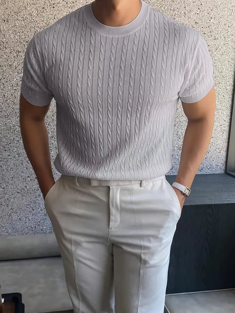 Kiril - Elegancki Sweter Z Dzianiny