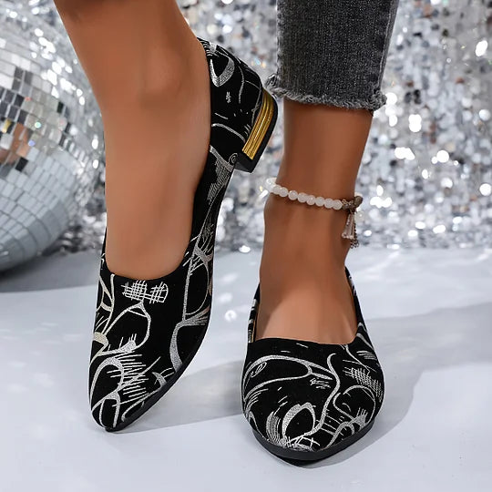 Fernandez – Oddychające Buty Na Niskim Obcasie