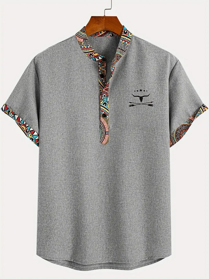 Murat - Elegancka Koszula Z Krótkim Rękawem