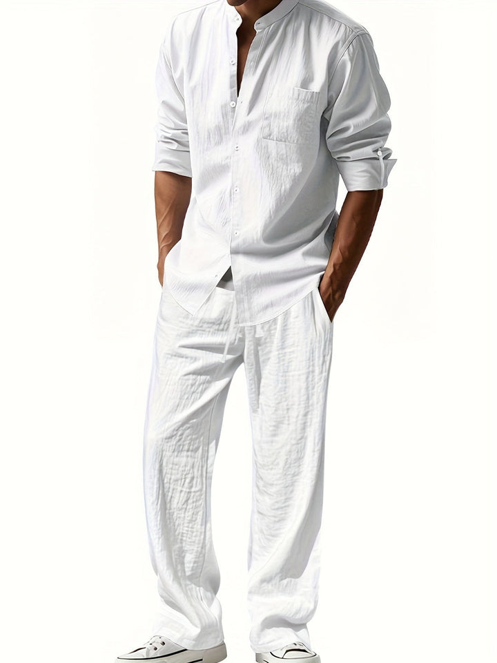Baltasar – Casual Lniany Zestaw