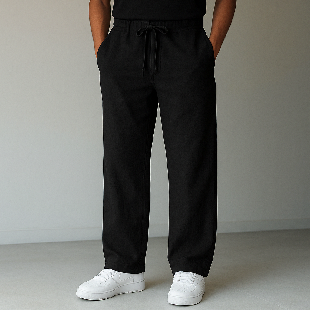 Carrol – Eleganckie Spodnie z Lnu