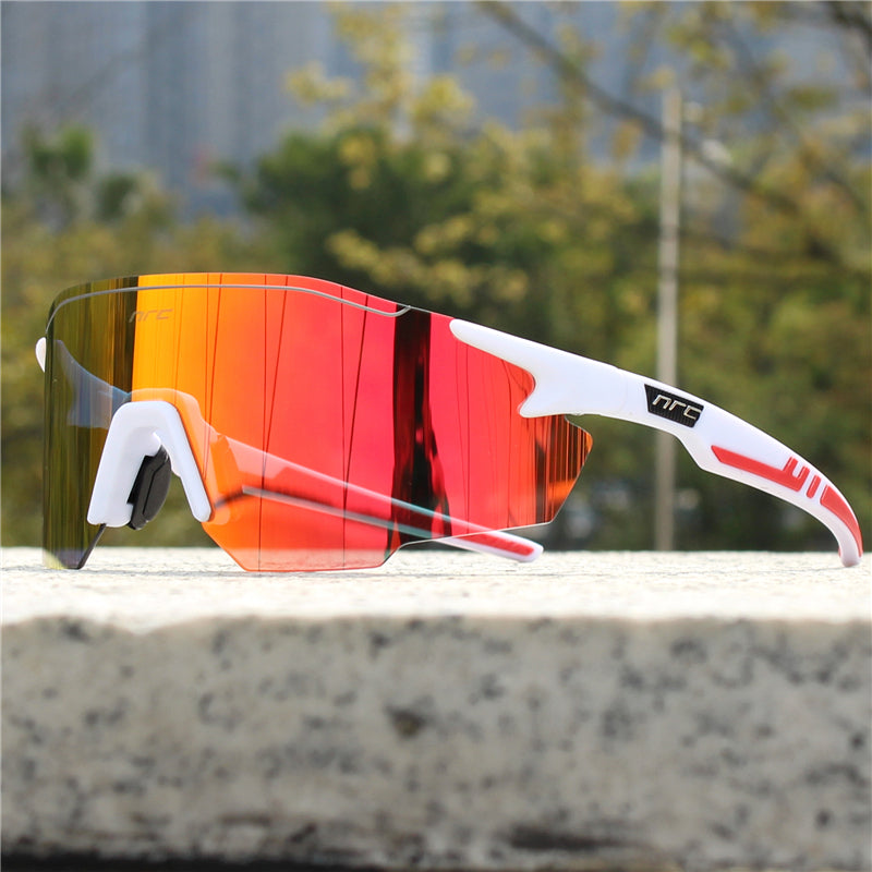 FlashLens – Okulary Przeciwsłoneczne z Jednym Osłonowym Lustrzanym Wizjerem