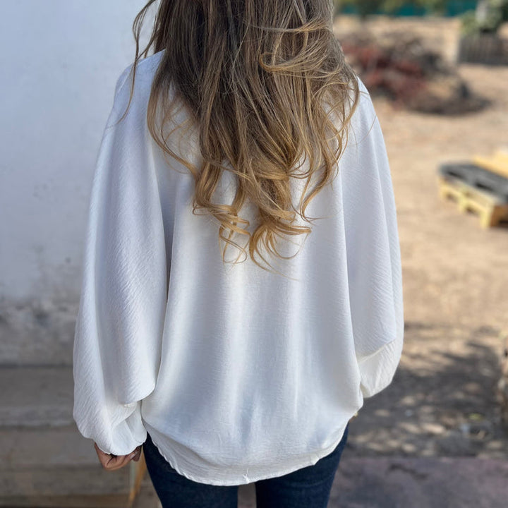Leilani – Elegancka Bluzka Nadmierny Rozmiar