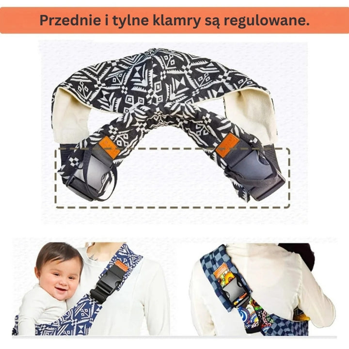 BabyBloom – Regulowany Nosidełko Biodrowe Dla Niemowląt
