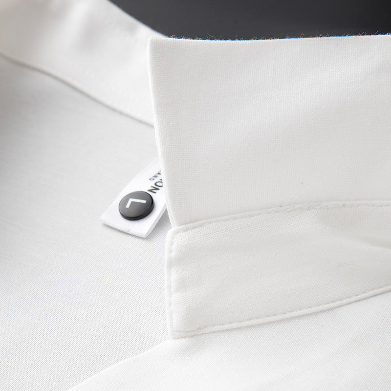 Jeorge – Elegancka Koszulka Polo z Bawełny i Jedwabiu