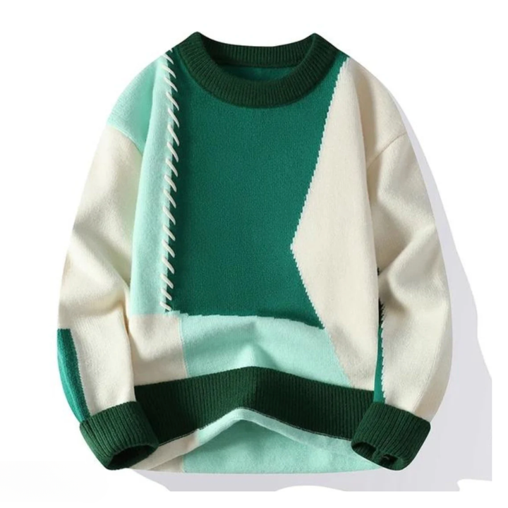 Fridolin – Sweter w Kolorowe Paski