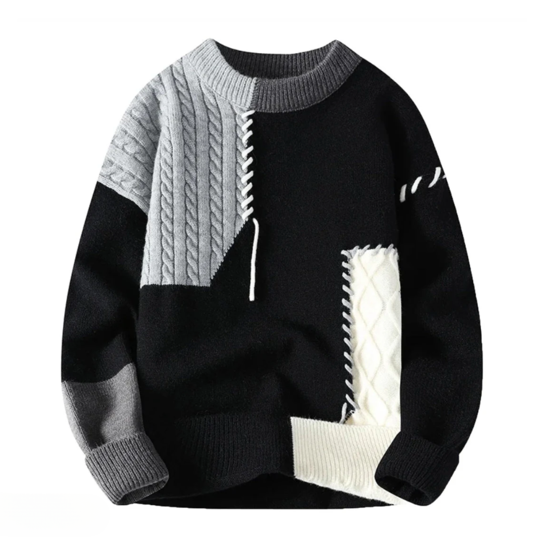 Fridolin – Sweter w Kolorowe Paski