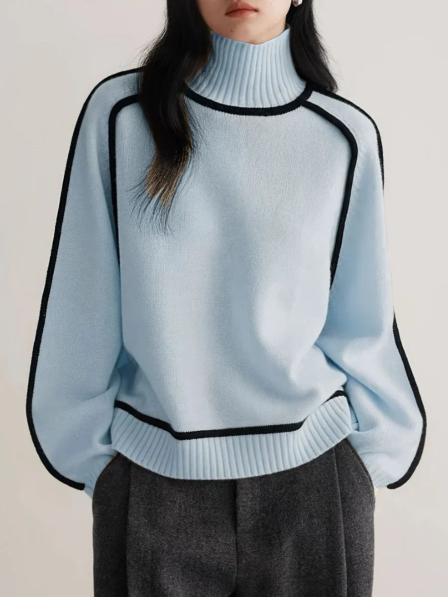 Karina – Elegancki sweter z olfem