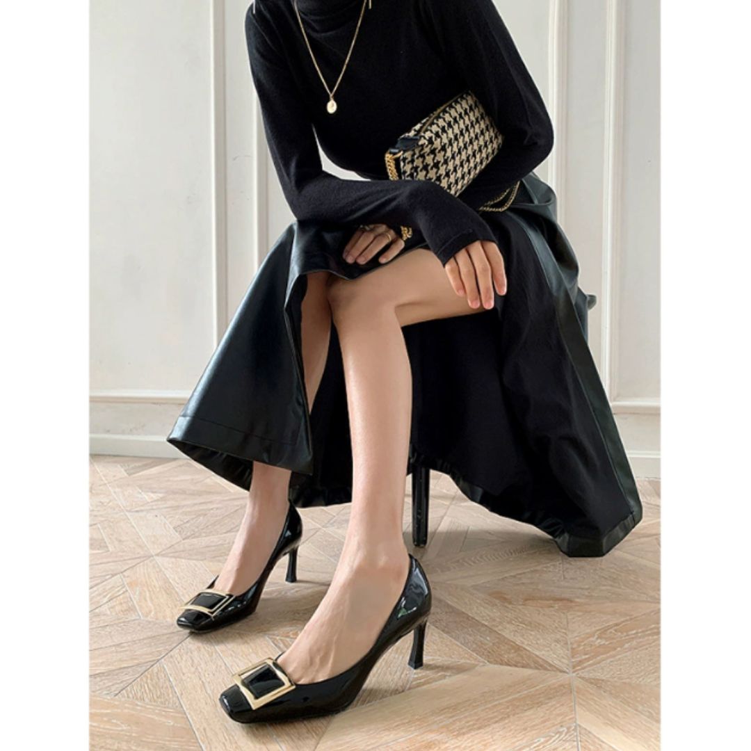 Teoona – Eleganckie Sandały z Kwadratowym Czubkiem