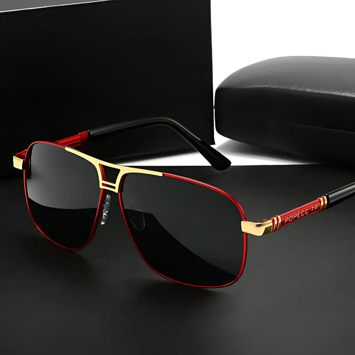 ShadeCraft – Okulary Przeciwsłoneczne w Stylu Retro z Polaryzacją