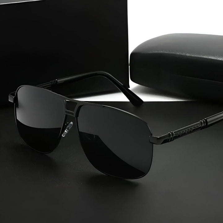 ShadeCraft – Okulary Przeciwsłoneczne w Stylu Retro z Polaryzacją