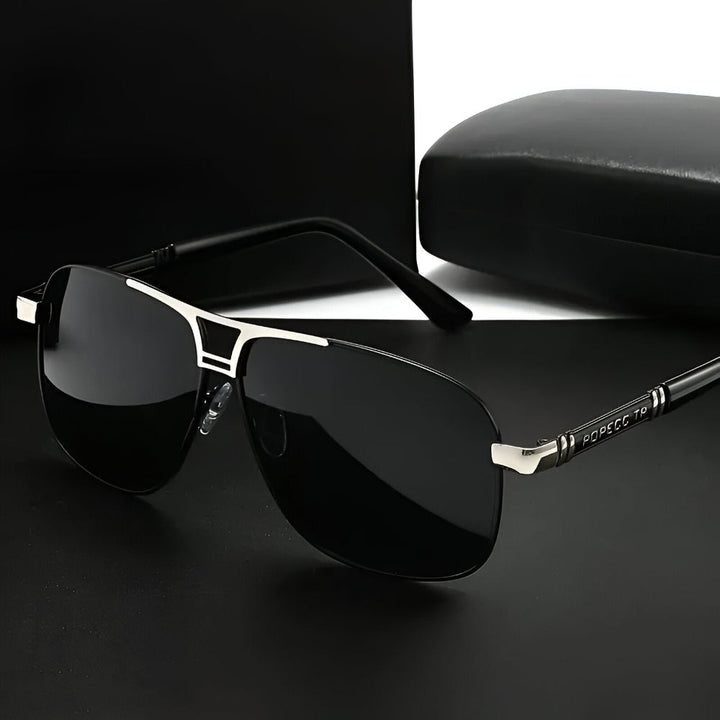 ShadeCraft – Okulary Przeciwsłoneczne w Stylu Retro z Polaryzacją