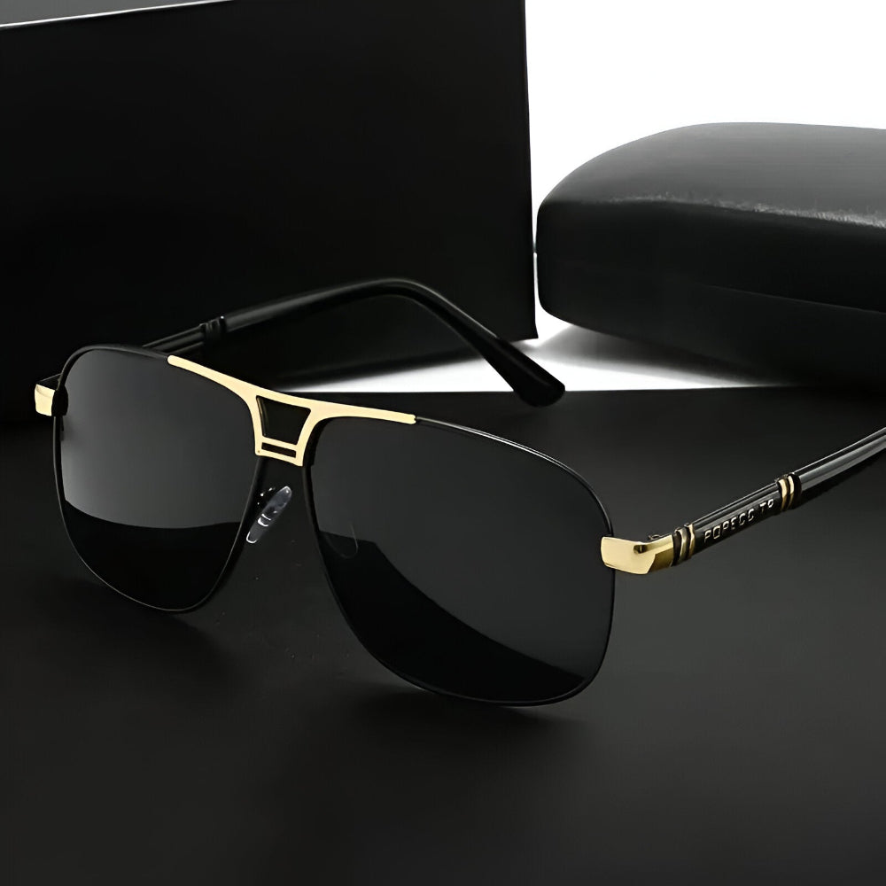ShadeCraft – Okulary Przeciwsłoneczne w Stylu Retro z Polaryzacją