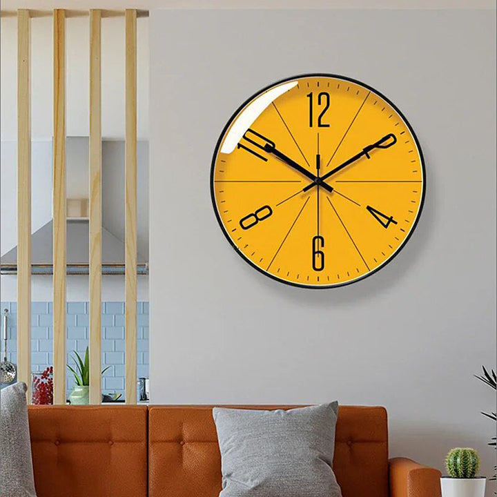 HourNest – Zegar Scienny Oslo Pomarańczowy