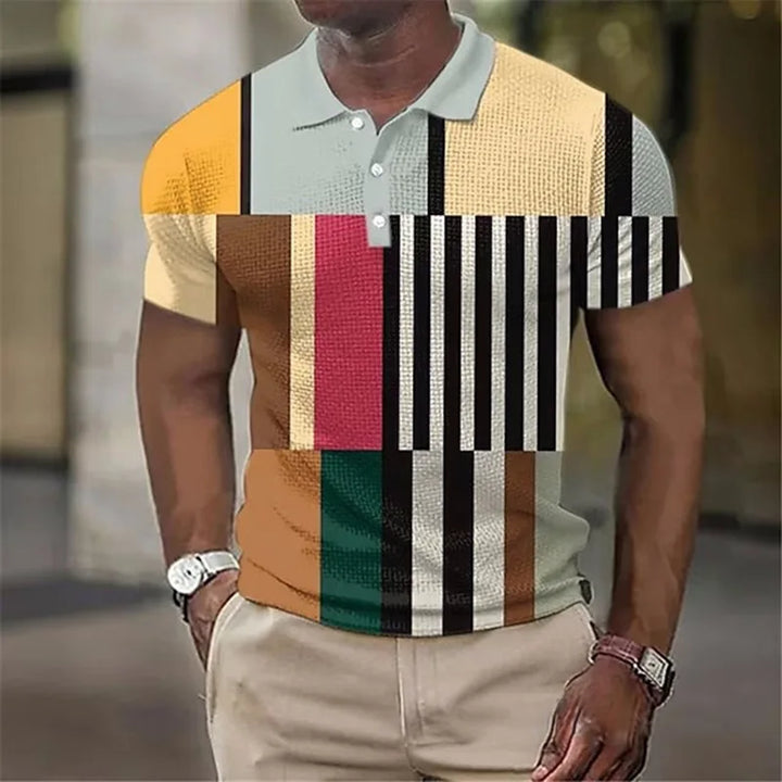 Pollard – Kolorowa Koszulka Polo w Kratkę