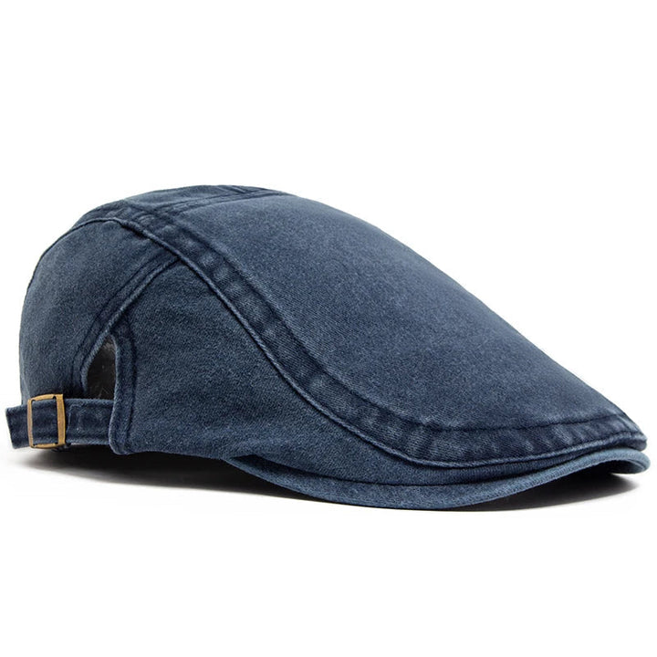 Etienne – Czapka Typu Beret w Stylu Vintage z Regulowanym Zapięciem
