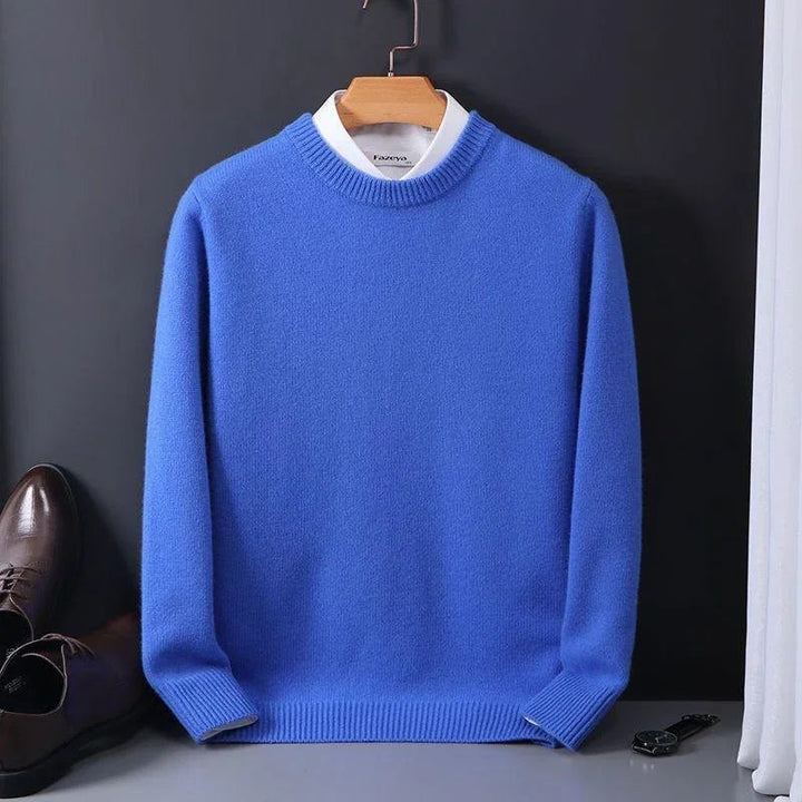 Liam – Sweter z Okrągłym Dekoltem