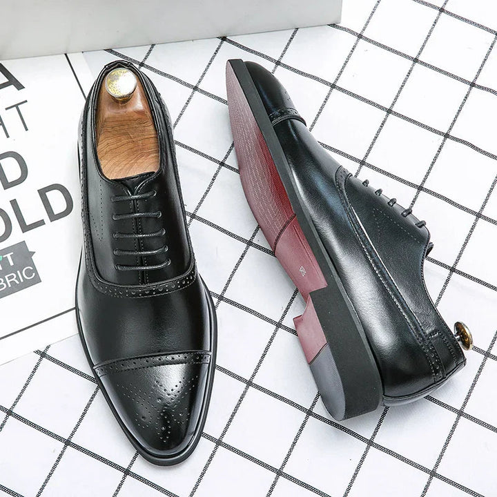 Zydan – Swobodne Skórzane Sznurowane Buty