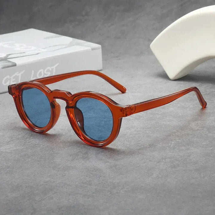 Spectralux – Stylowe Okulary Przeciwsłoneczne z Okrągłą Oprawką
