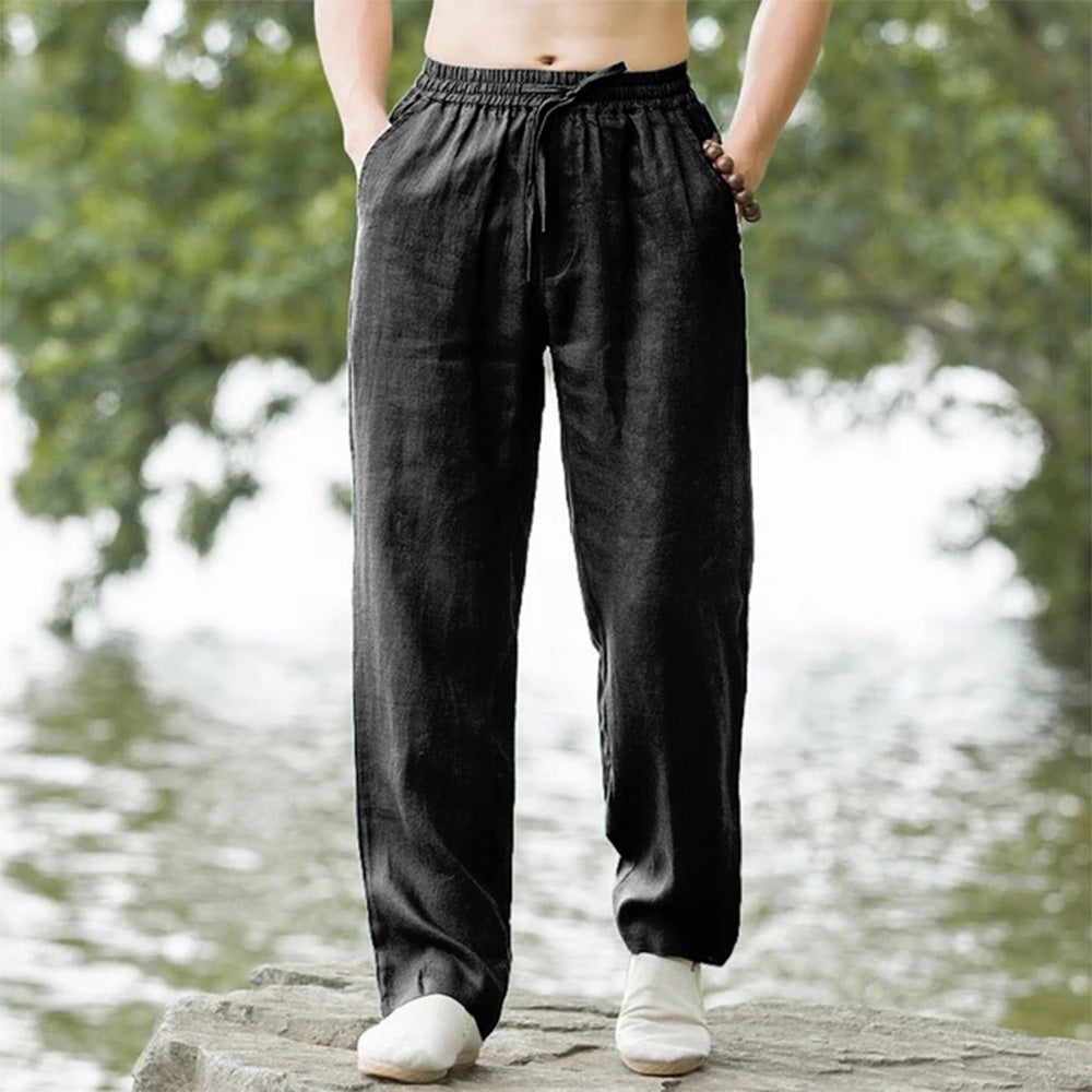 Ethan - Luźne Letnie Spodnie