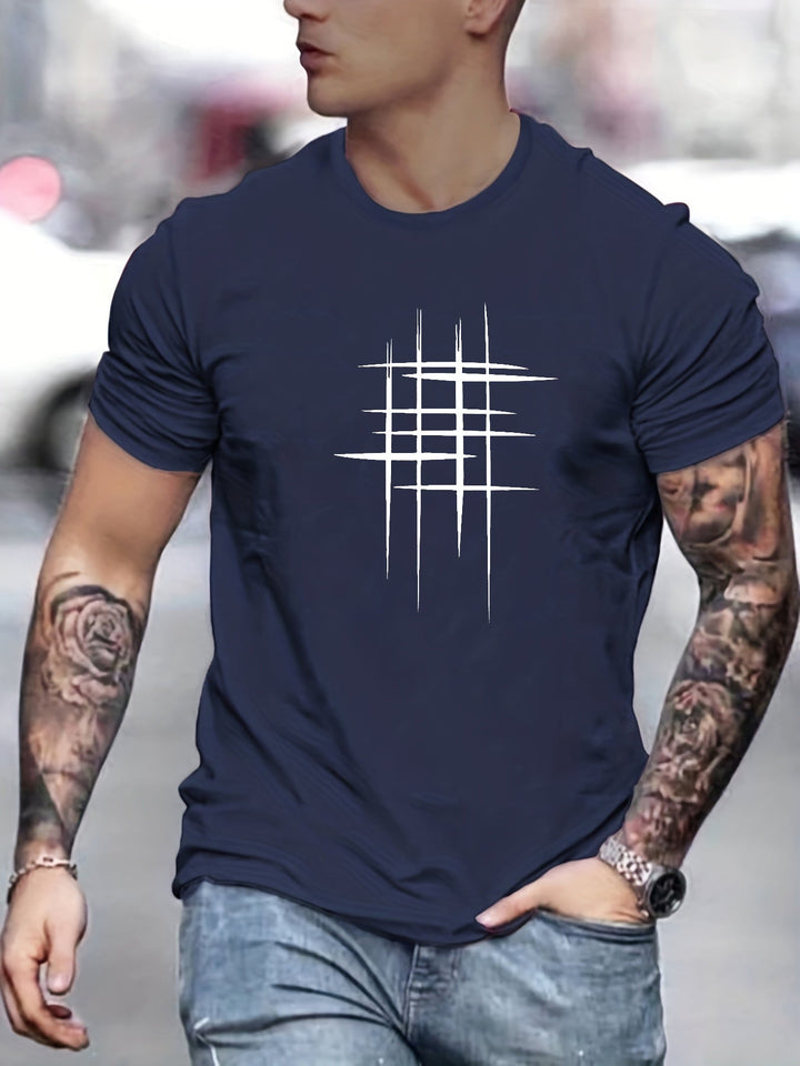 Pantazis - Elegancka Koszulka Z Okrągłym Dekoltem I Nadrukiem Graficznym
