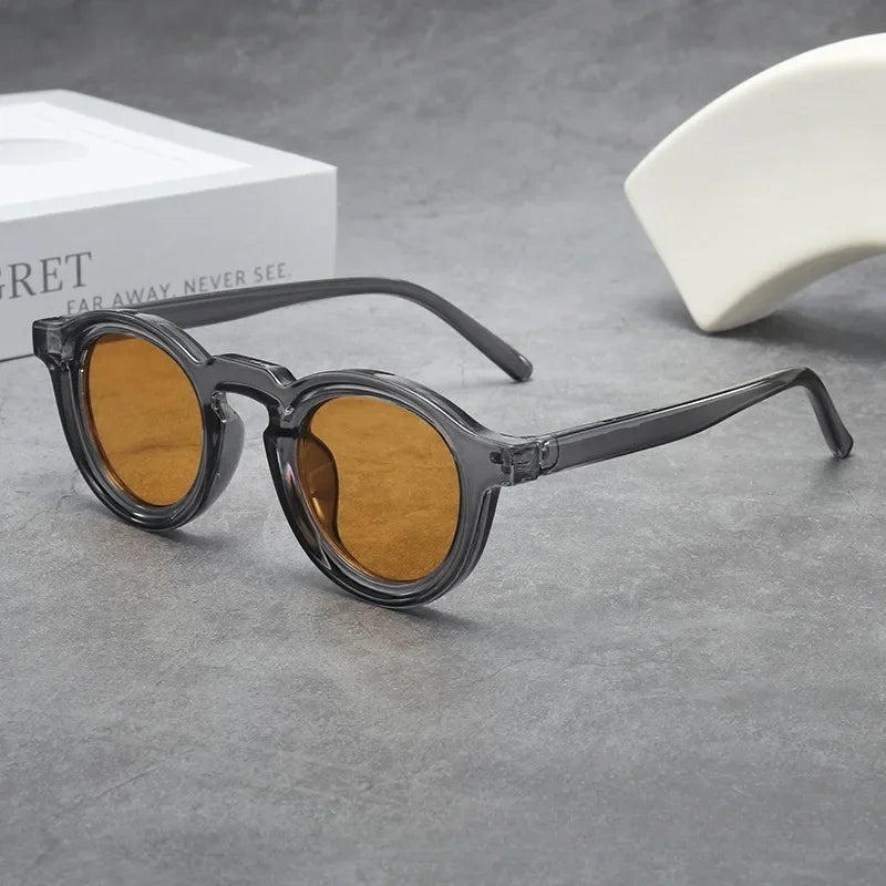 Spectralux – Stylowe Okulary Przeciwsłoneczne z Okrągłą Oprawką