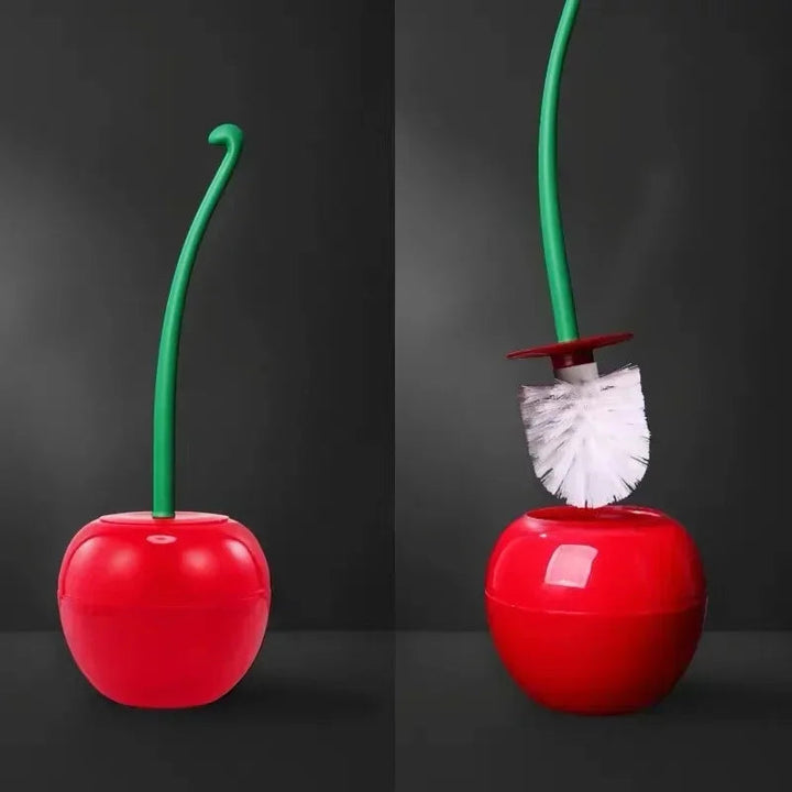 ToiletTart - Szczotka Toaletowa i Uchwyt w Kształcie Wiśni