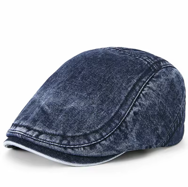 Scott - Stylowy Beret Z Dżinsu