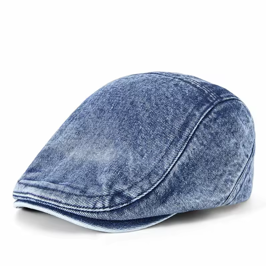 Scott - Stylowy Beret Z Dżinsu