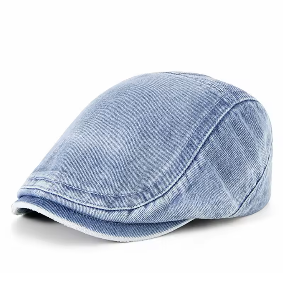 Scott - Stylowy Beret Z Dżinsu